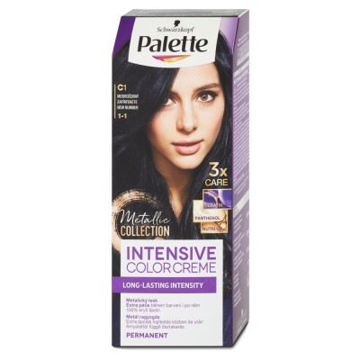 Palette IC C1 modročerná - Kosmetika Pro ženy Vlasová kosmetika Barvy